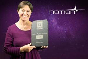CONGRATULATIONS! 2018 Top 50 Coach Award Presented To Laura Ashley-Timms and Notion by CV Magazine